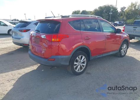 2014 Toyota Rav4 Limited from USA, damaged, VIN 2T3YFREV3EW099748